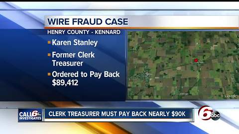 Former clerk-treasurer must pay nearly $90,000 in restitution after pleading guilty to fraud