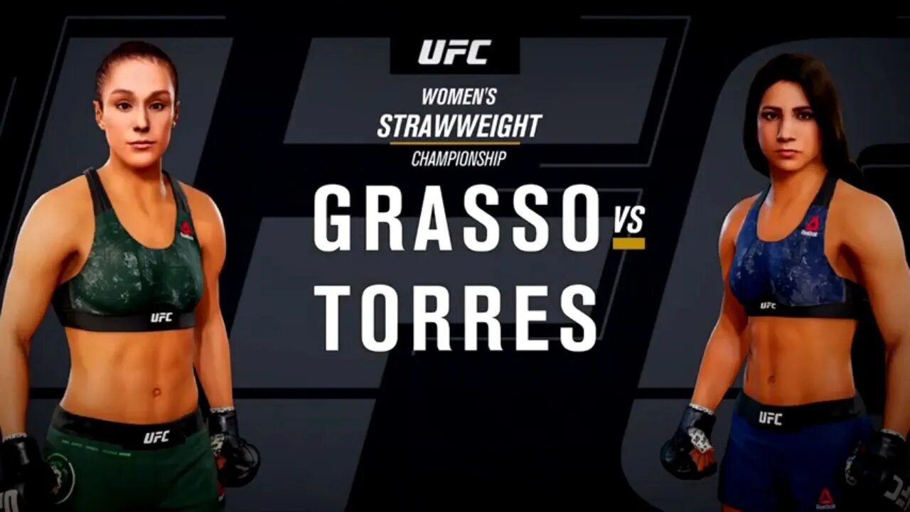 EA Sports UFC 3 Gameplay Tecia Torres vs Alexa Grasso