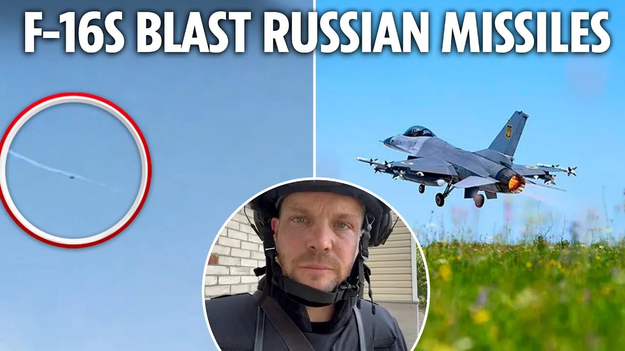 Ukraine's F-16s Shoot Down Putin's Missiles in First Combat Deployment