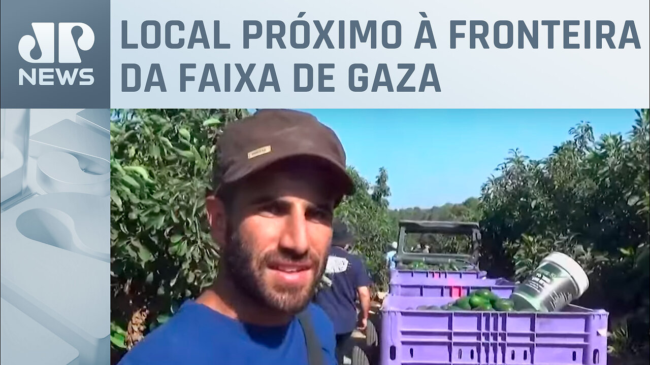 Agricultores voltam ao trabalho em kibutz Be’eri após ataques do Hamas