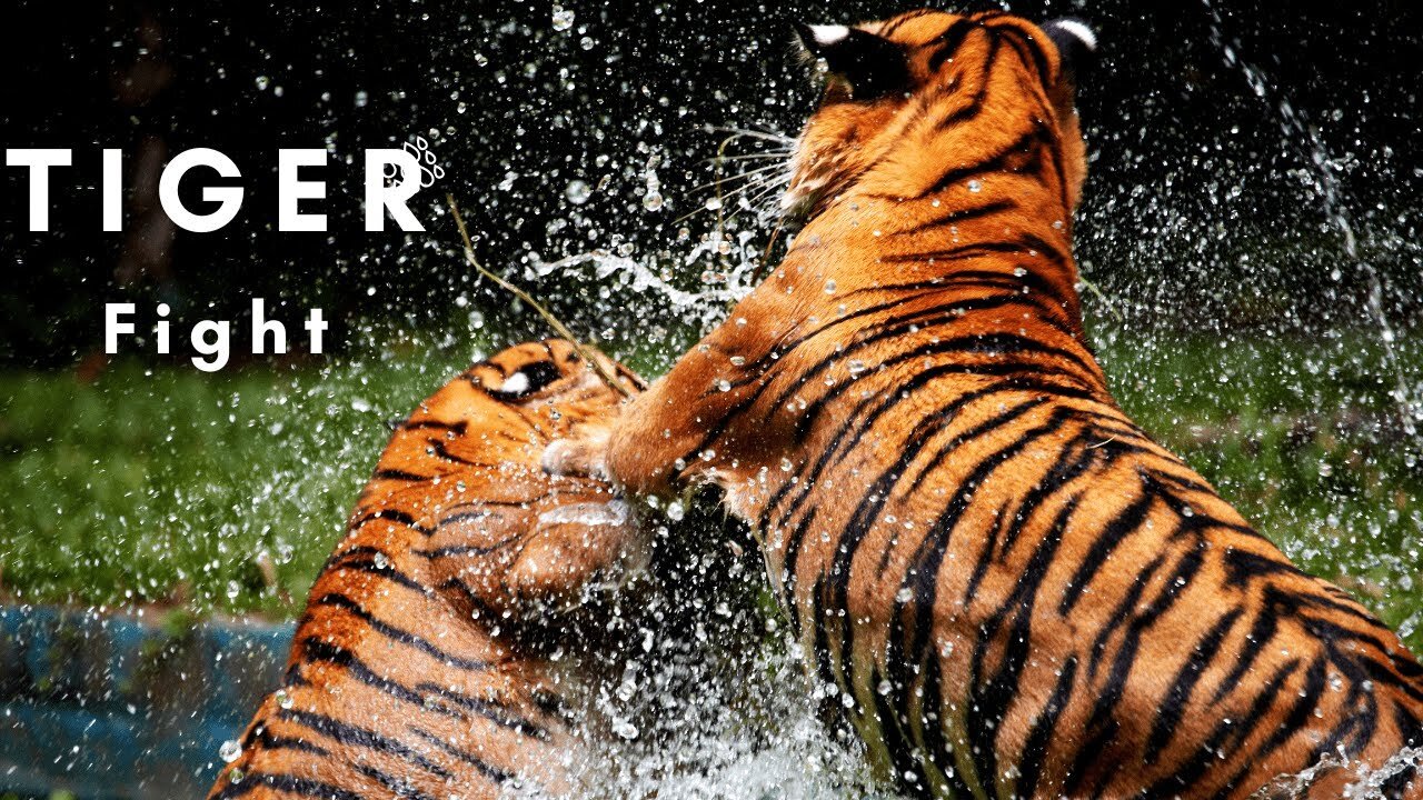 Tiger fight | Animal | Wild | Jungle | No copyright Video