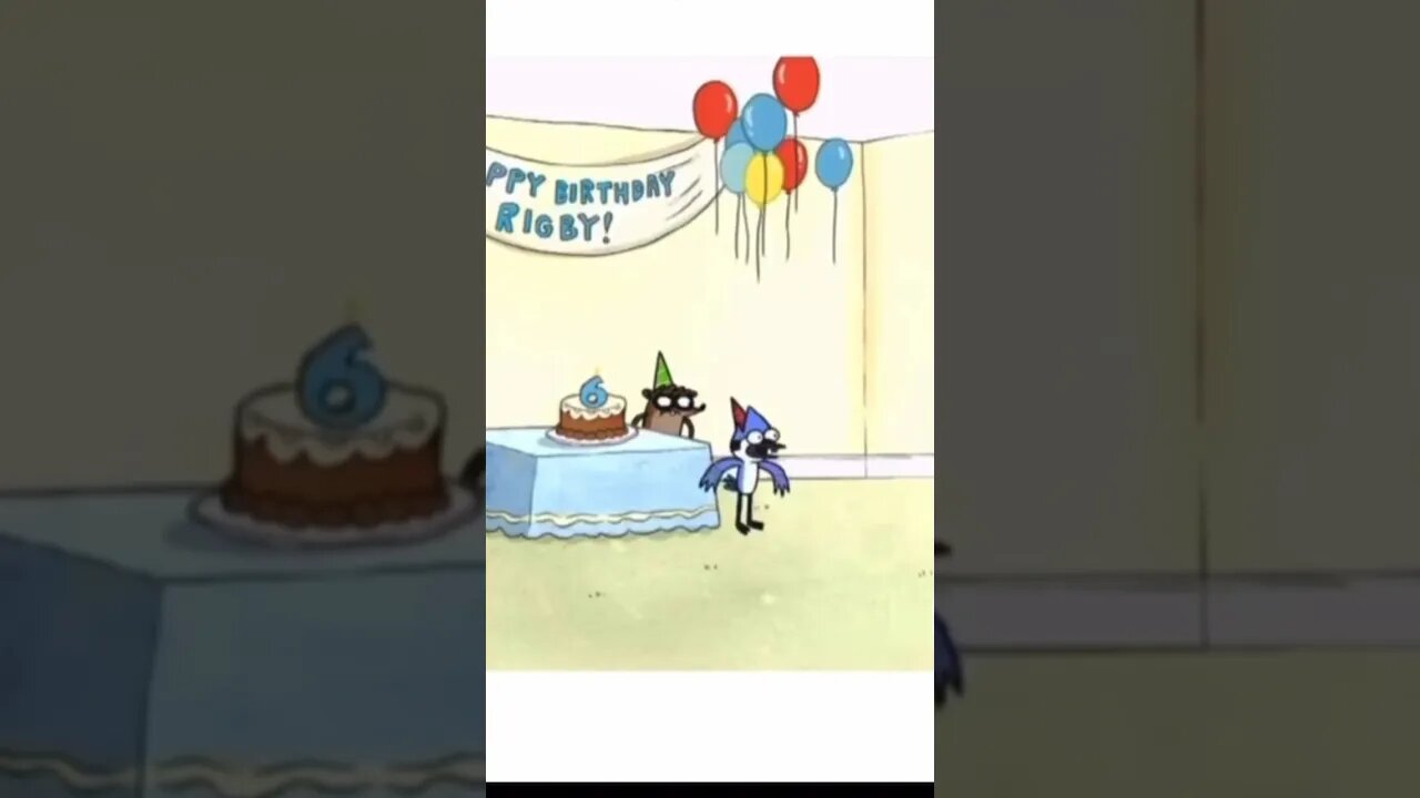 Baby mordecai and rigby form the regular show #shorts #subscribe #amazingworldofgumball