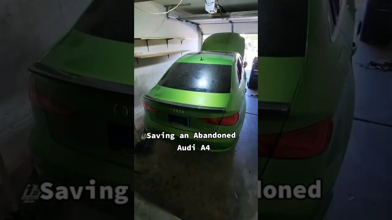 abandoned audi R8