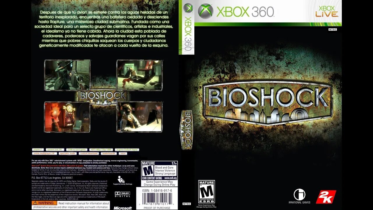 Bioshock Full Game No Commentary Longplay