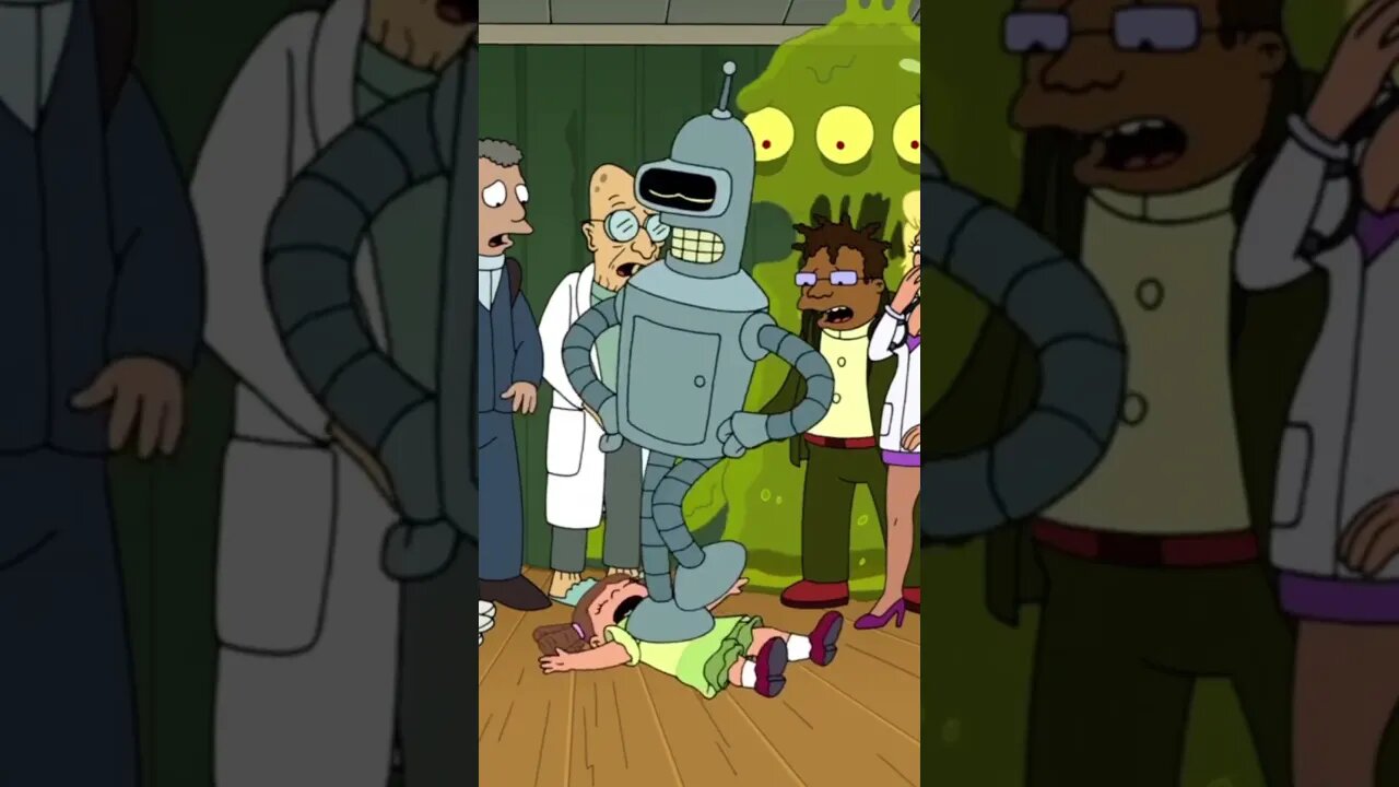 FUTURAMA Bender Saves Little Girl's Life "Stench and Stenchibility" πΊπ» #shorts #tiktok #simpsons