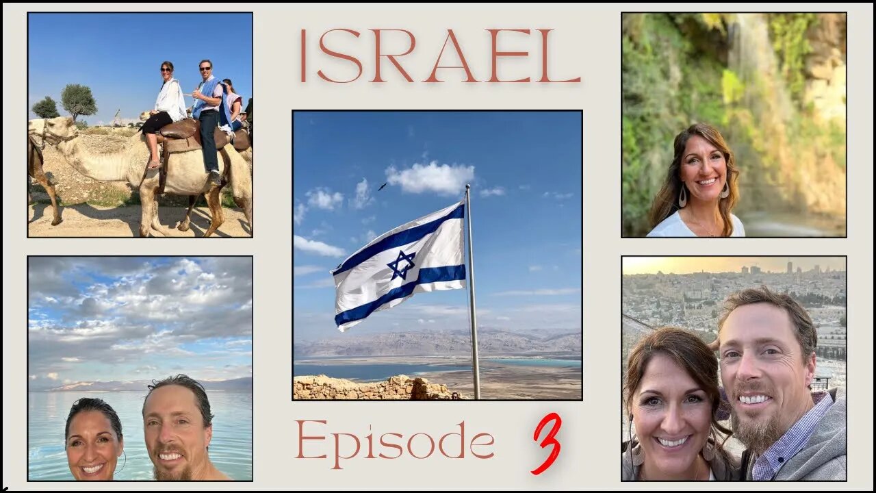 ISRAEL - Episode 3 // Masada // Dead Sea // King David Spring // Ein Gedi