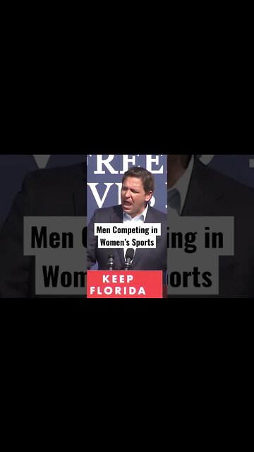 Men Competing in Women's Sports #Desantis #rondesantis #Florida #transgender #womenssports