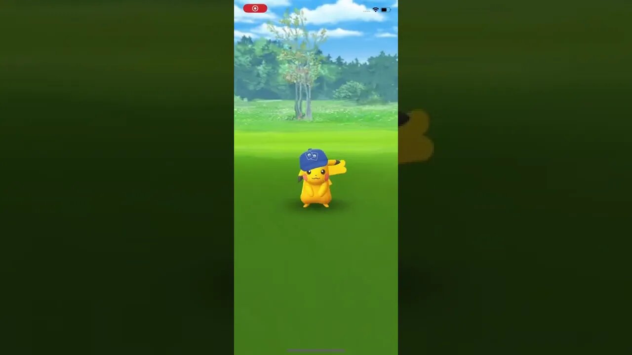 Shiny TCG Hat Pikachu