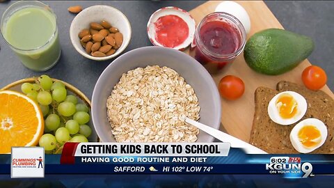 Getting your kids back to school ready with healthy nutrition