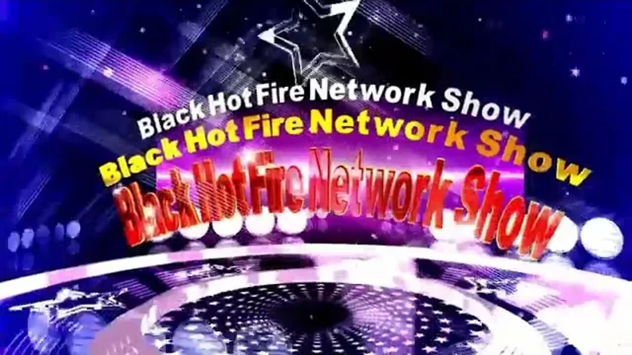 Black Hot Fire Network Theme Video