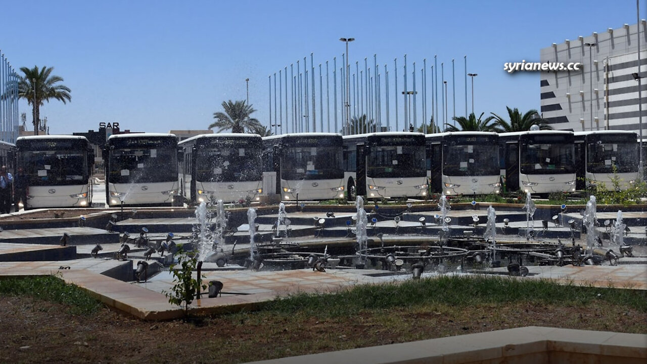 China Delivers One Hundred Public Buses to Syria as Humanitarian Aid