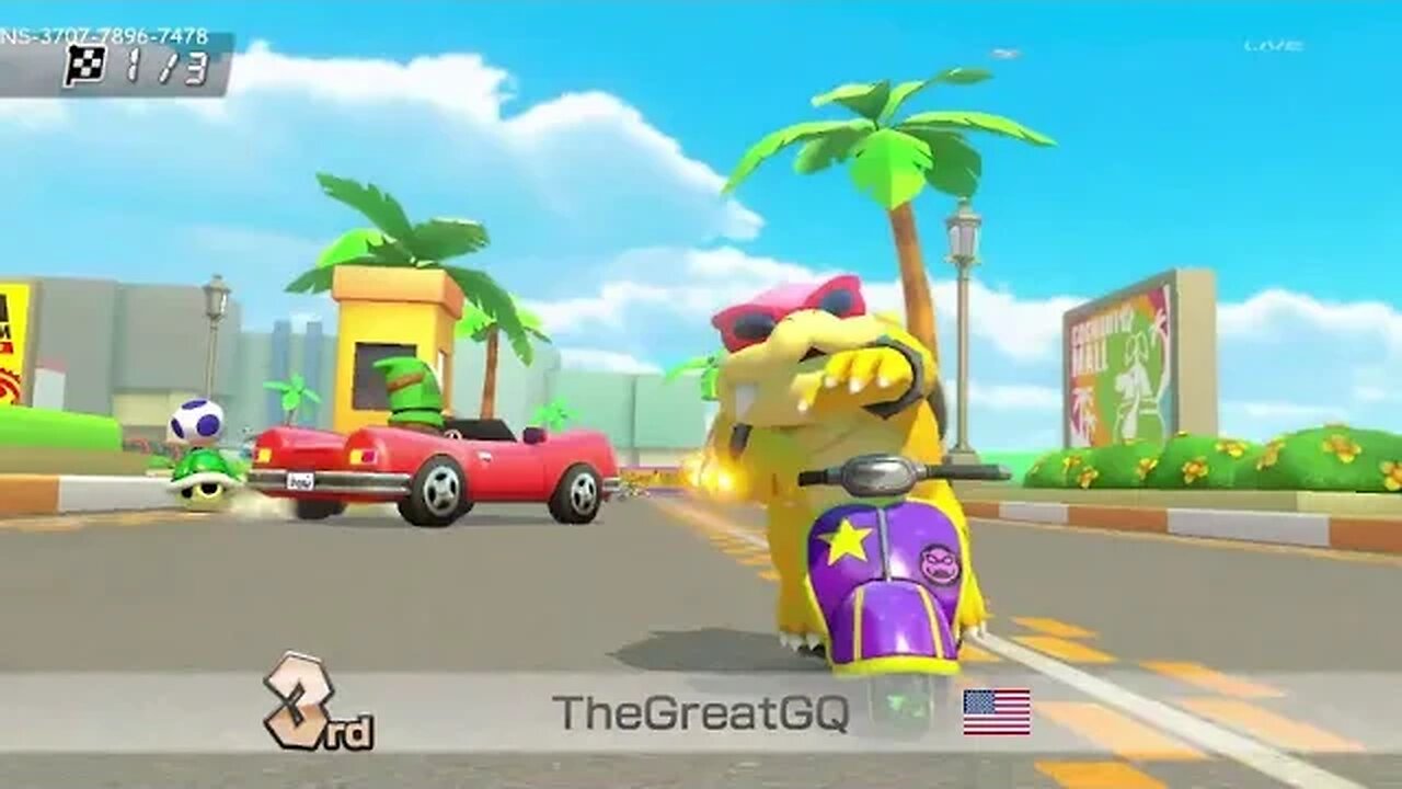 7/20/23 Edition Of Mario Kart 8 Deluxe. Racing With TheGreatGQ.