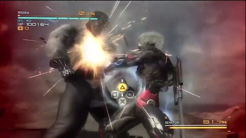 Raiden punching Armstrong - Nostalgic Nightscape #relaxing