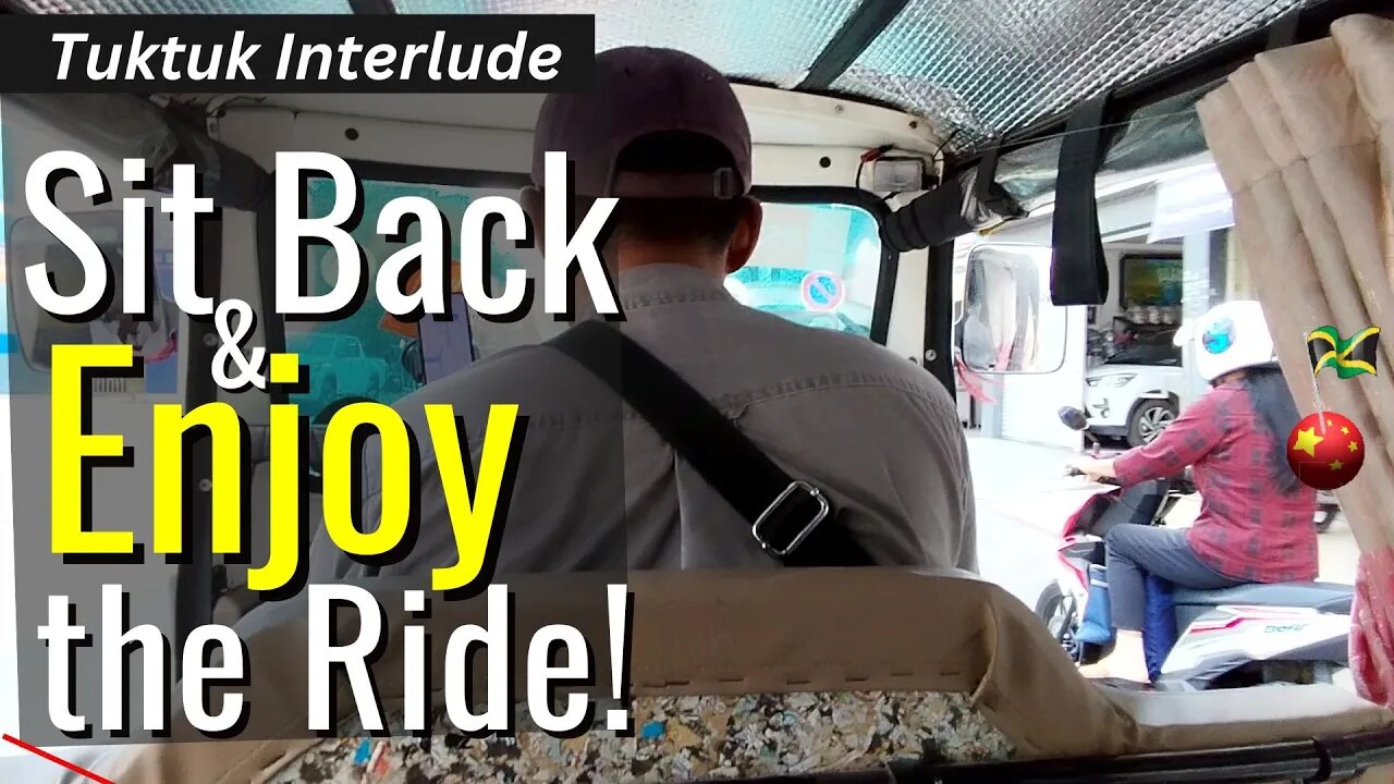 Sit Back & Enjoy My Tuktuk Ride in Cambodia | Do you know this song?