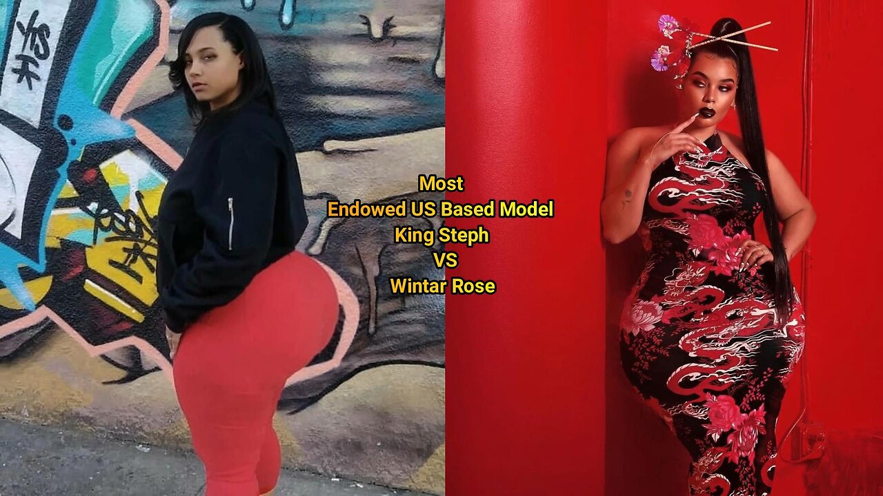 Most Endowed US Based Model King Steph VS Wintar Rose