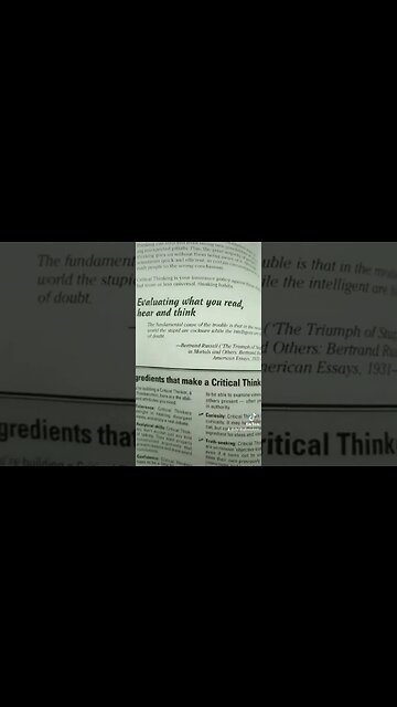 The STUPID are Cocksure, but the Intelligent?