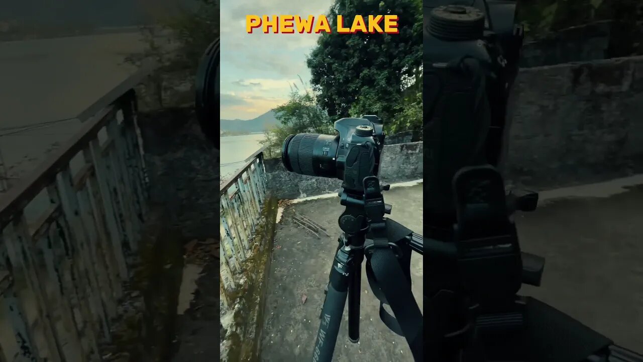 Canon 80D Timelapse Test | Phewa Lake #camera #canon #canon80d #timelapse