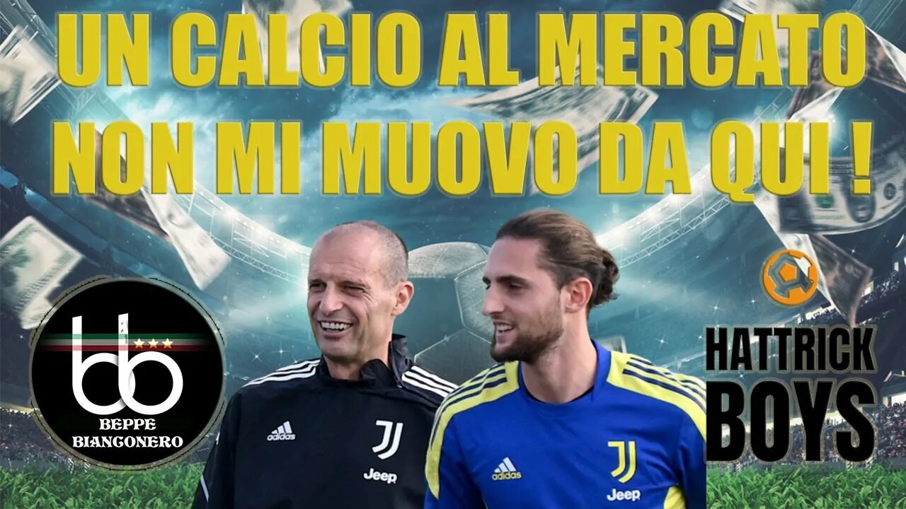 UN CALCIO AL MERCATO : NON MI MUOVO DA QUI !