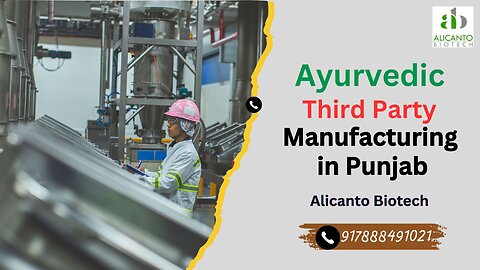 Ayurvedic Third Party Manufacturing in Punjab