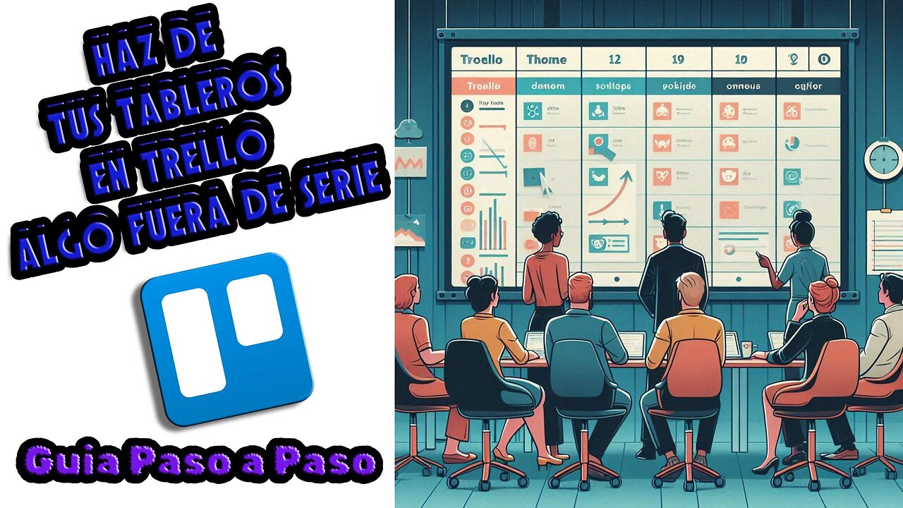 Como personalizar los TABLEROS en TRELLO (fondos, etiquetas y power-ups)