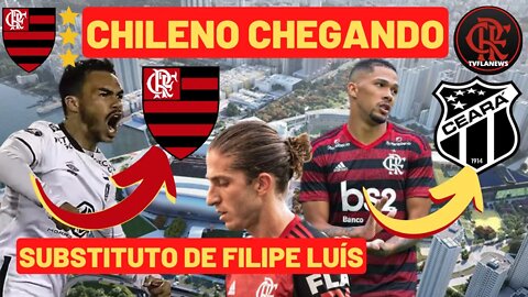 CHILENO CHEGANDO😎 O SUBSTITUTO DO FILIPE LUÍS😱 ATACANTE INDO PARA O CEARÁ👀🤑