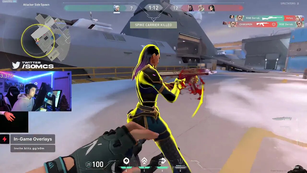 "wait let me knife him"...