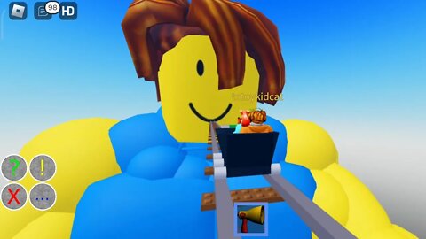 CART + RIDE INTO GIGANOOB - GIGANOOB ZERANDO - TOTOY GAMES @NEWxXx Games #roblox