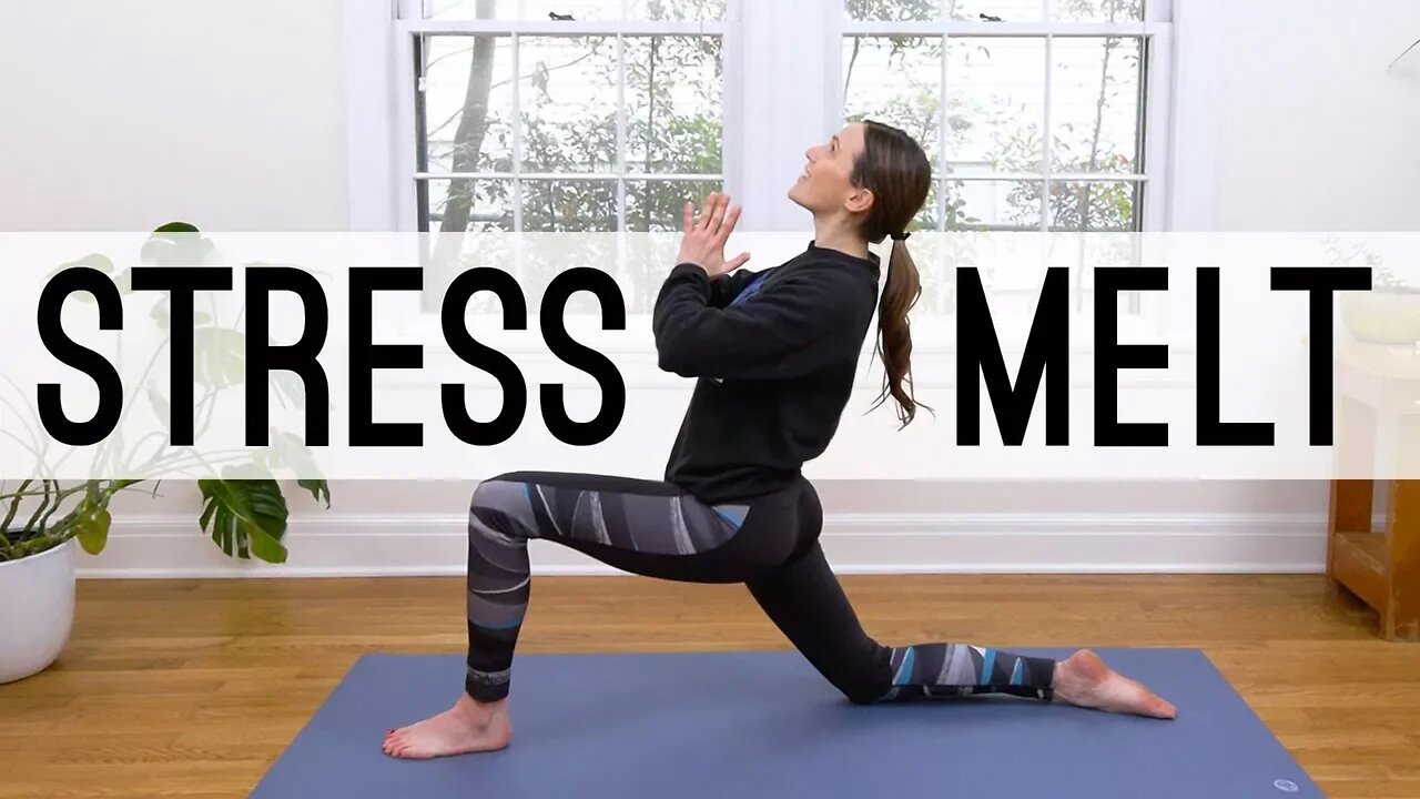 Stress Melt - 26 Min Yoga Break | Yoga With Adriene