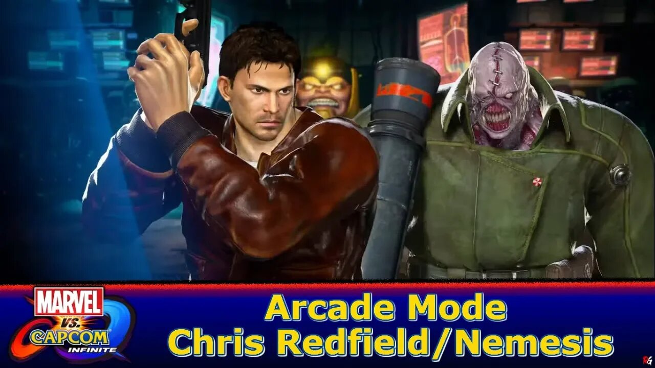 Marvel vs. Capcom: Infinite - Arcade Mode: Chris Redfield/Nemesis