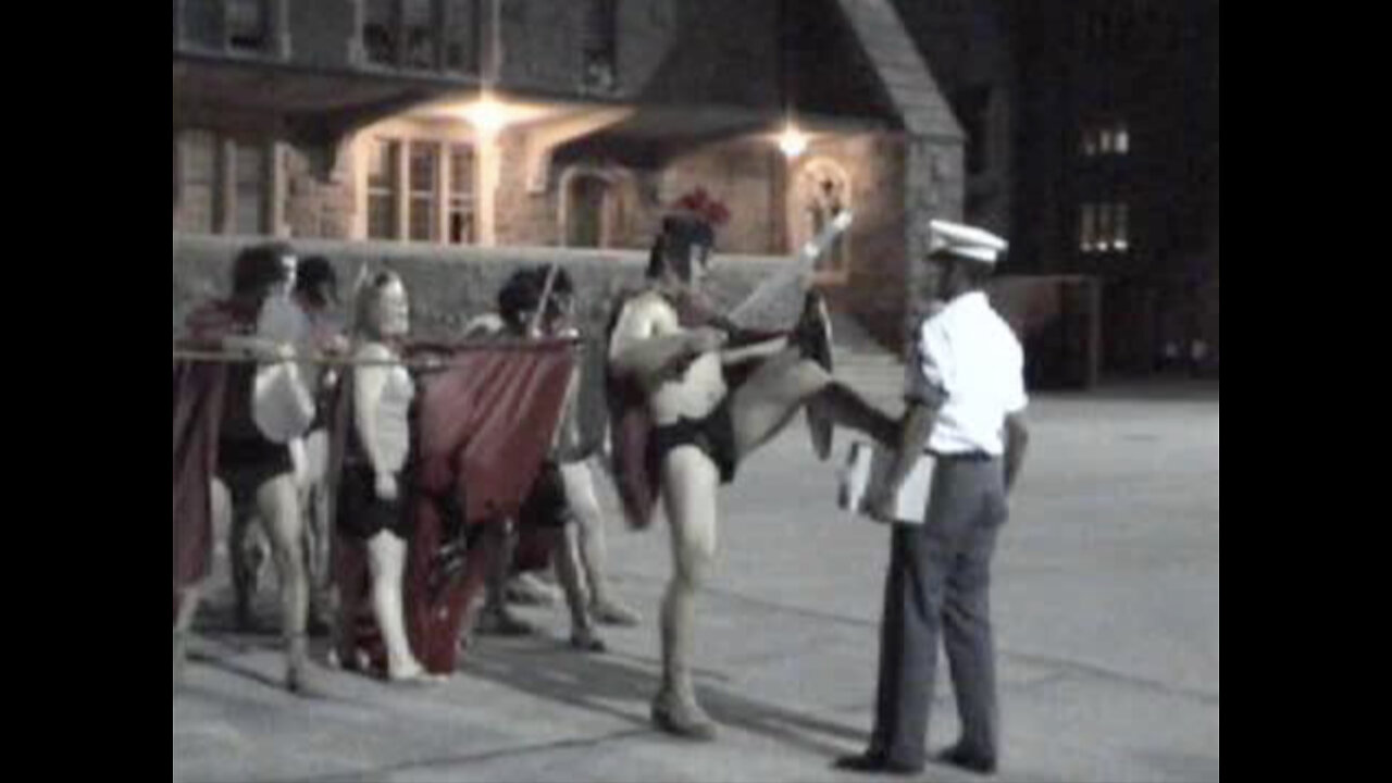 The 300 Reenactment at West Point, Company C4 Plebes