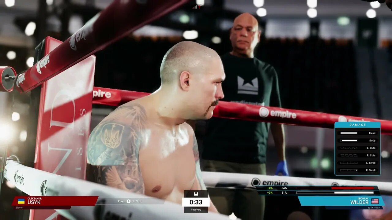 Undisputed Boxing Online Ranked Gameplay Deontay Wilder vs Oleksander Usyk (Chasing Undisputed)