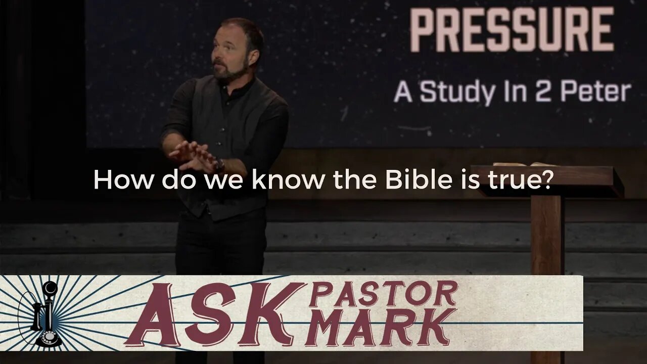 How do we know the Bible is true?