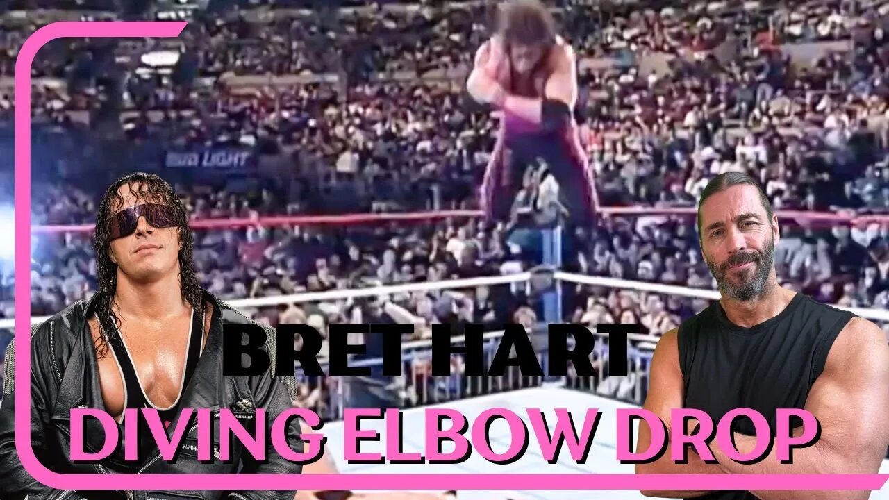 Bret Hart Diving Elbow Drop- Full Breakdown and Analysis