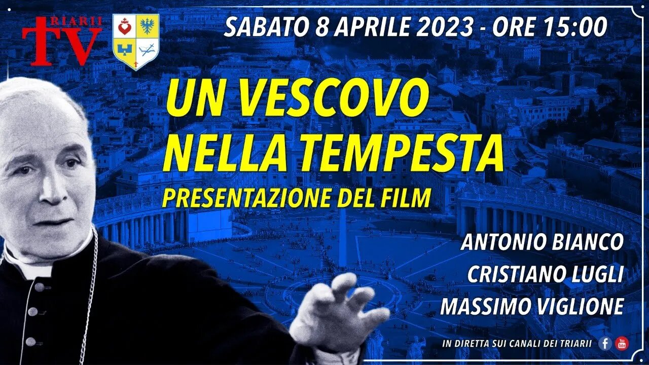 UN VESCOVO NELLA TEMPESTA - (Presentazione del film) A. Bianco, C. Lugli, M. Viglione