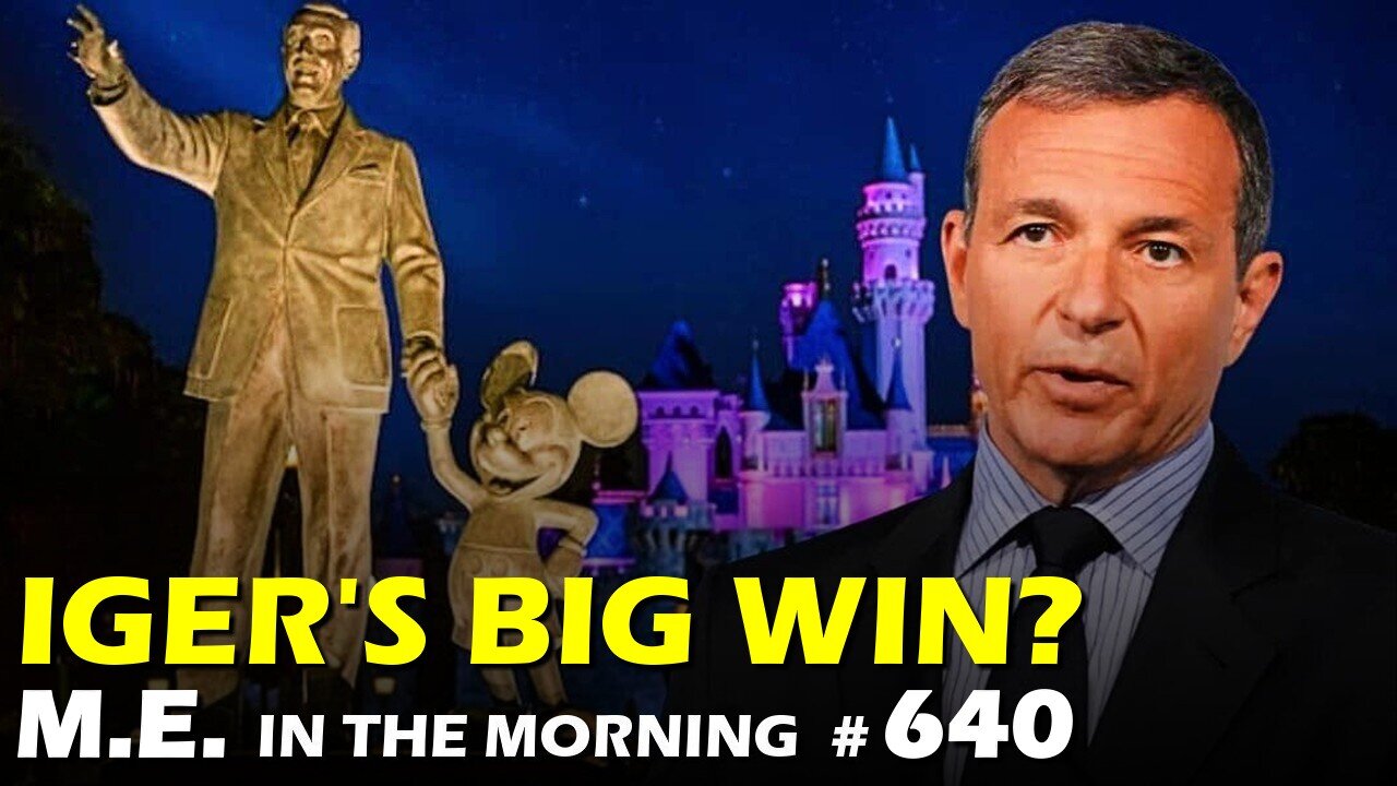 Bob Iger's Big Earnings Report Win, feat @WDW Pro | MEiTM #640