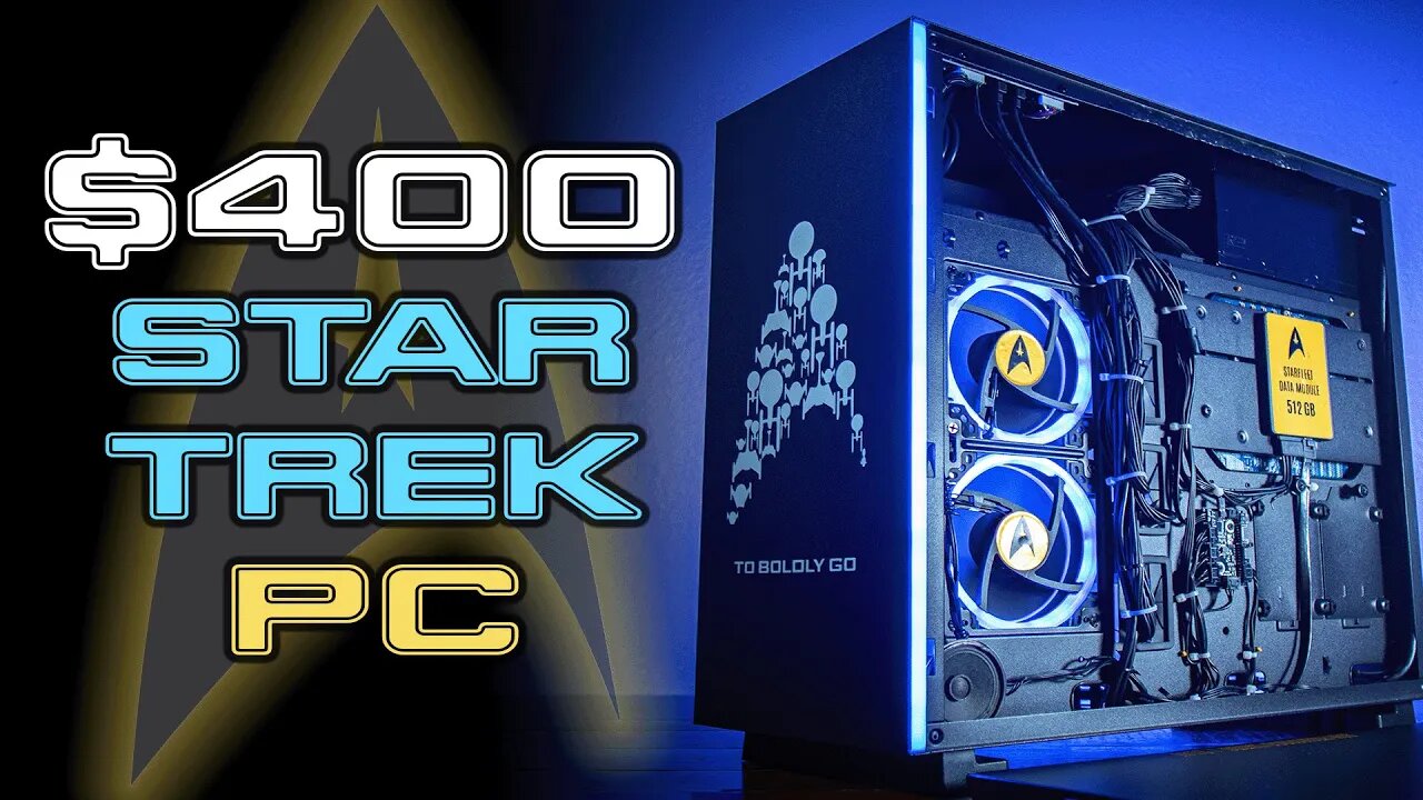 🚀🌎 $400 Star Trek Theme Budget PC is OUT OF THIS WORLD!