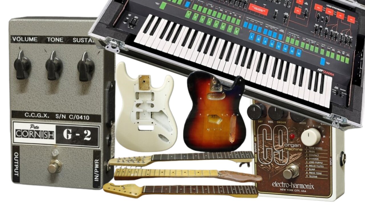 Gardiner Houlgate #auction #review - Guitars Pedals and Pro Audio - 5th September 2024 (UK)