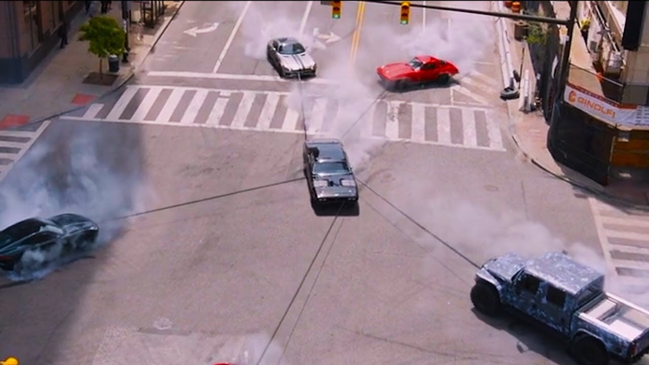 Okean Elzy - Obijmy (Callmearco Remix) _ Fast & Furious [Full Chase Scene] 4K