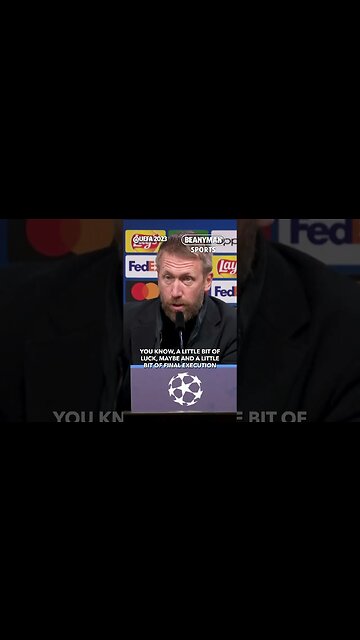 'We were the dominant, better team!' | Graham Potter