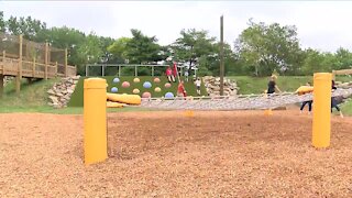 Watch the grand opening of the Lindsey Family Play Space at Edgewater Park