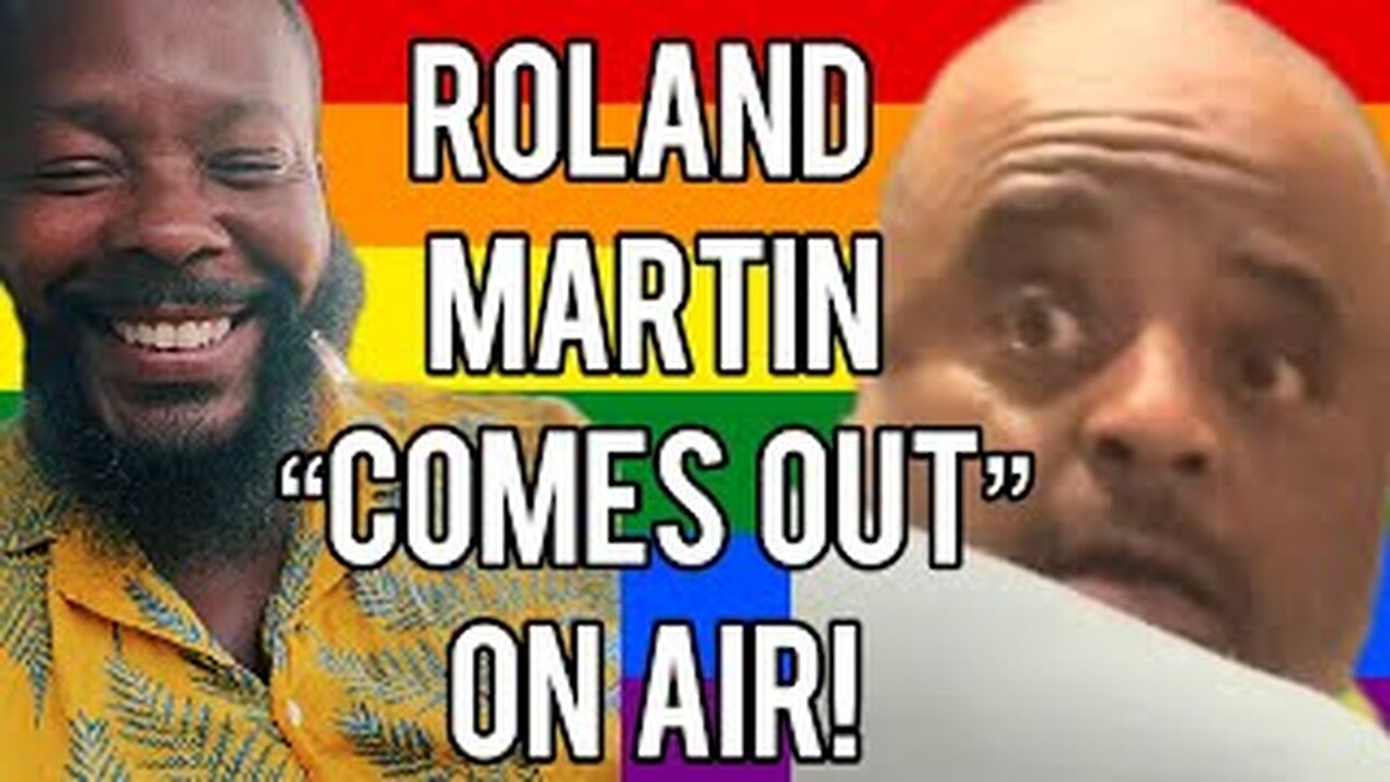 Roland Martin Gets Caught Doing THIS Live....