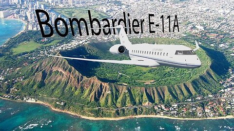 MilOps: USAF Special Air Missions Bombardier E-11A Rare Transport from Pearl Harbor to Houston