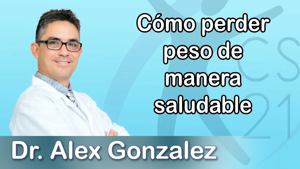 Cómo perder peso de manera saludable.