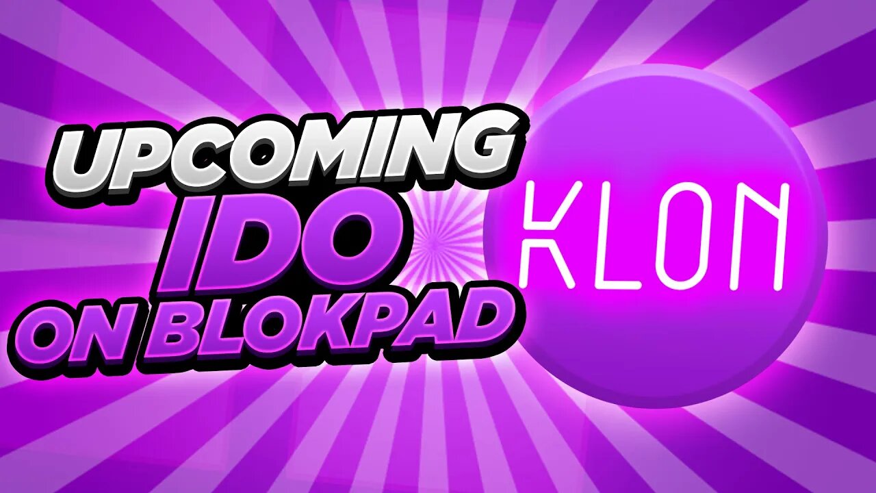 UPCOMING IDO ON BLOKPAD - KLON LIFE LIKE AVATARS FOR THE METAVERSE