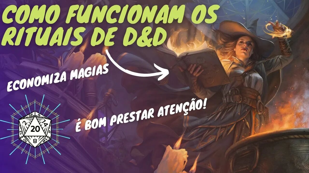 RITUAIS EM D&D! - COMO USAR ELES?