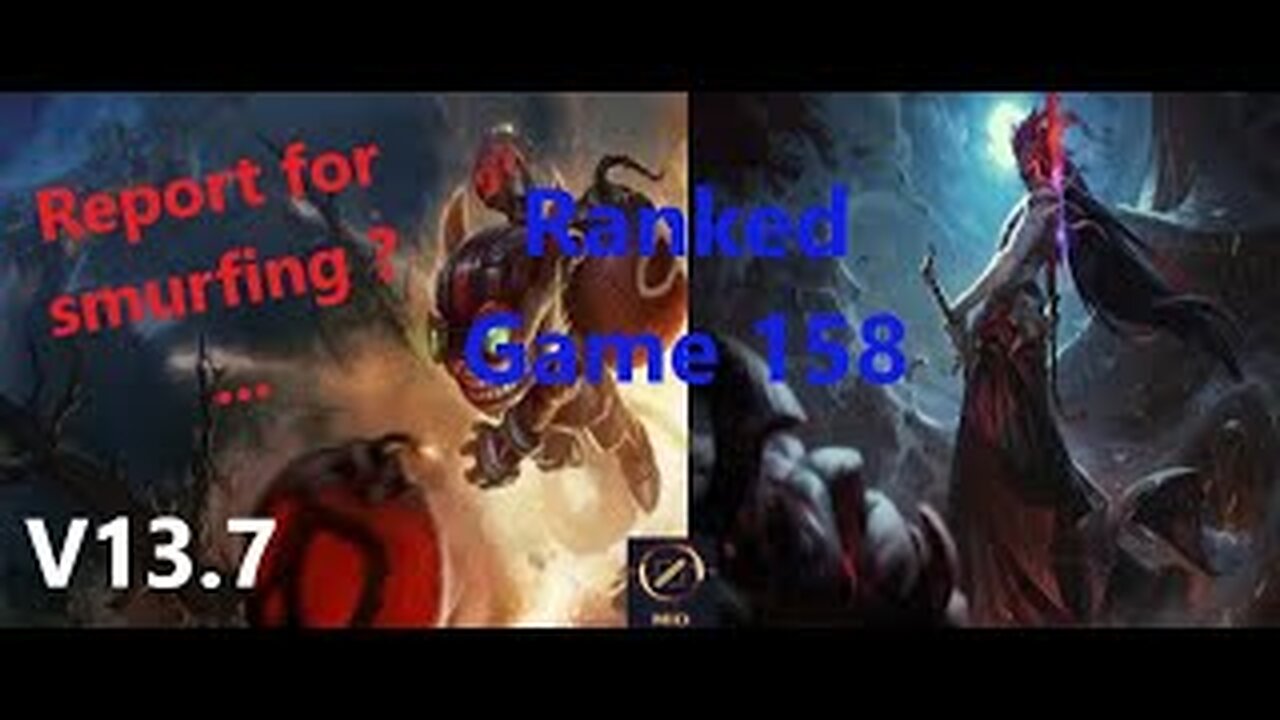 Ranked Game 158 Ziggs Vs Yone Mid League Of Legends V13.7