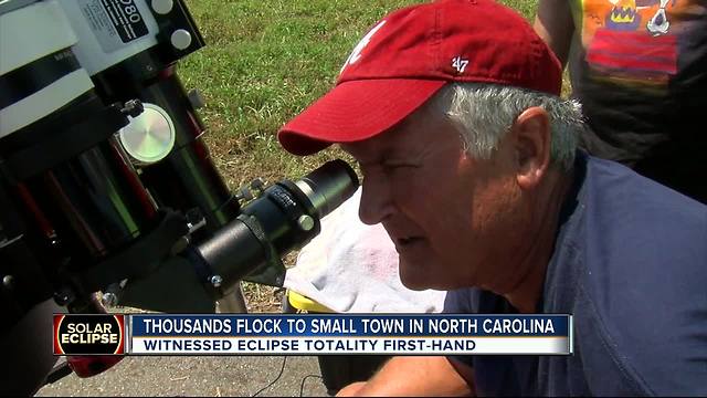 Local astronomers go to NC for solar eclipse