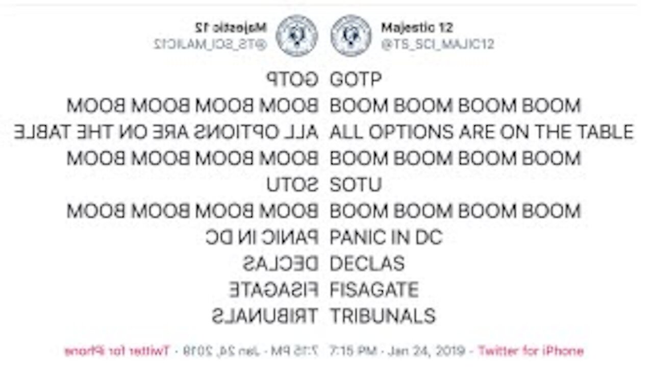 [MEQ #48: 11 March 2020] BOOM/NOTHING CAN STOP WHAT IS COMING; THE STORM - Majestic 12