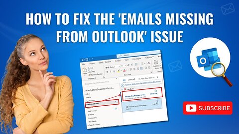 How to Fix the 'Emails Missing from Outlook' Issue? | Help Email Tales