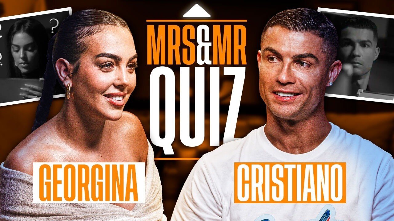 Cristiano Ronaldo y Georgina REVEAL ALL in the Couples Quiz